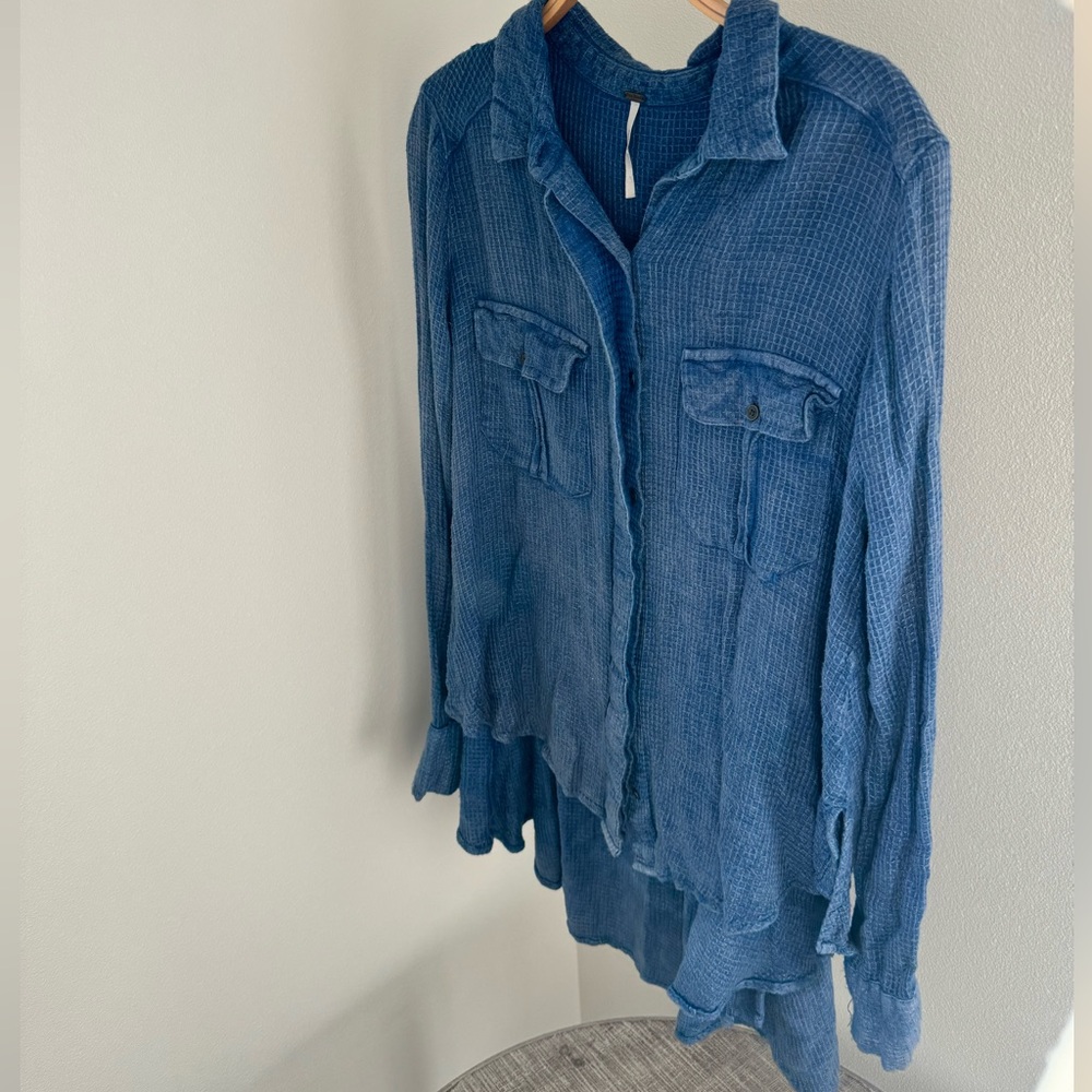 Free People Longsleeve Blouse